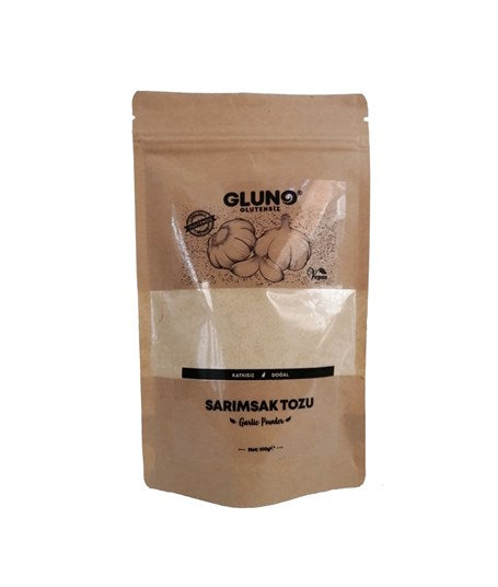 Gluno Glutensiz Sarımsak Tozu 100g