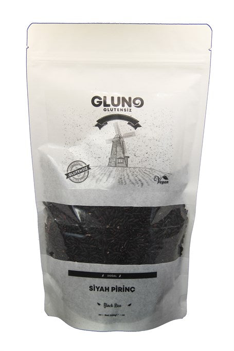 Gluno Glutensiz Siyah Pirinç 500g