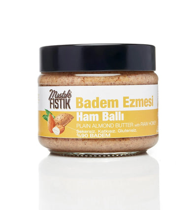 Mıstık Fıstık Ham Ballı Badem Ezmesi 200Gr