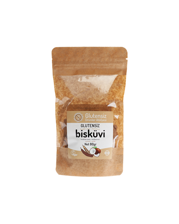 Glutensiz Ürünler Atolyesi Keçiboynuzlu Bisküvi 80 gr